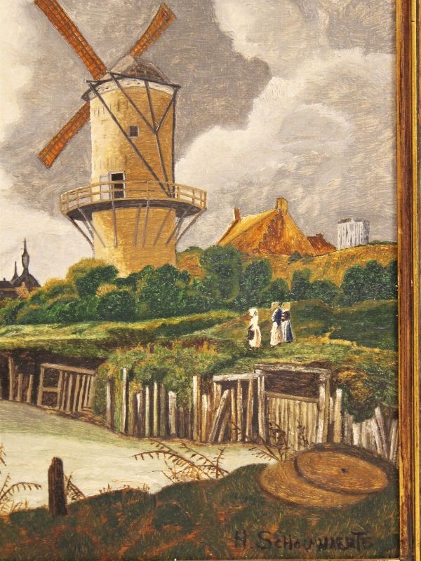 De molen bij Wijk bij Duurstede : door H Schouwaert